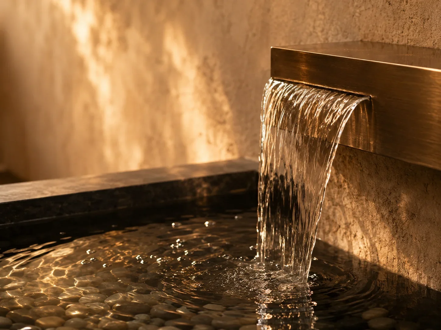 Relaxation water feature at Massage Center Islamabad