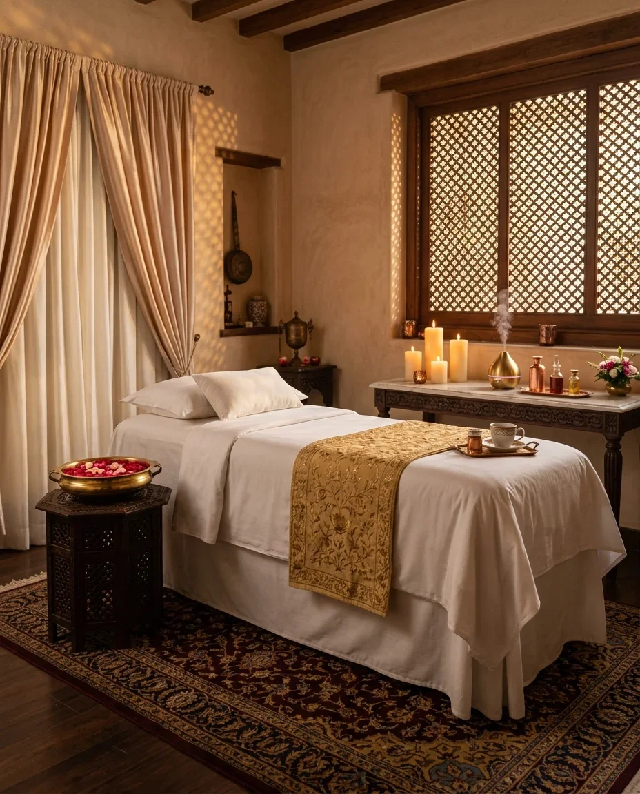 Professional massage therapy suite at Massage Center Islamabad